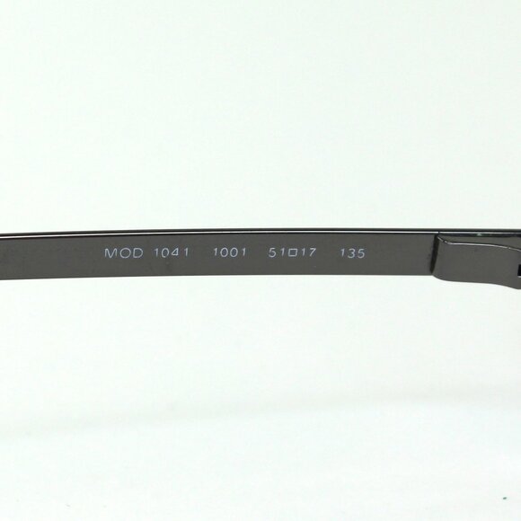 Versace MOD 1041 1001 Unisex Gunmetal Eyeglasses Size 51/17/135 - Picture 4 of 11